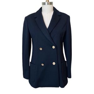 Vintage 60’s/70’s Virgin Wool Knit Double Breasted Blazer